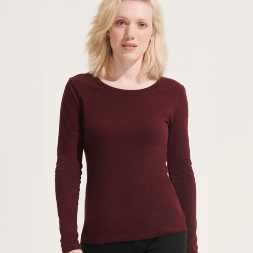 SOL'S SOL'S Ladies Majestic Long Sleeve T-Shirt 11425 SOL'S Ladies Majestic Long Sleeve T-Shirt Thumbnail