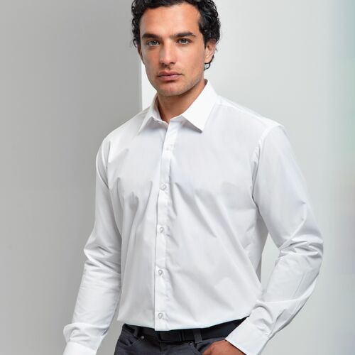 Premier Premier Supreme Long Sleeve Poplin Shirt PR207 Premier Supreme Long Sleeve Poplin Shirt Thumbnail