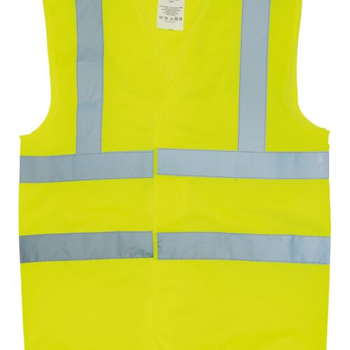 Yoko Flame-retardant hi-vis sleeveless waistcoat (HVW100FR) YK016 Flame-retardant hi-vis sleeveless waistcoat (HVW100FR) Thumbnail