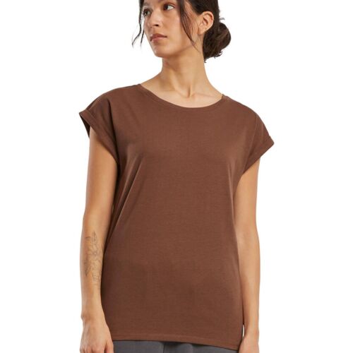 Build Your Brand Women's extended shoulder tee BY021 Women's extended shoulder tee Thumbnail