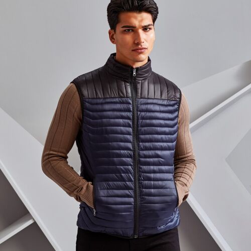 2786 Domain two-tone gilet TS028 Domain two-tone gilet Thumbnail