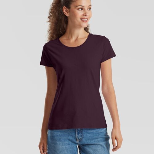 Fruit of the Loom Women's Iconic 195 ringspun premium t-shirt SS424 Women's Iconic 195 ringspun premium t-shirt Thumbnail
