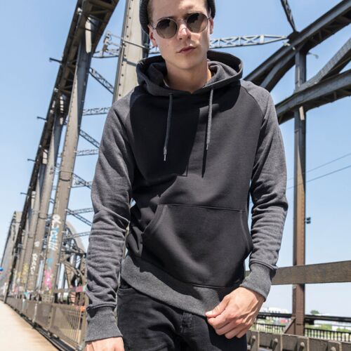 Build Your Brand Raglan hoodie BY077 Raglan hoodie Thumbnail