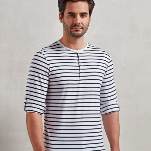 Premier Long John roll-sleeve tee PR218 Long John roll-sleeve tee Thumbnail