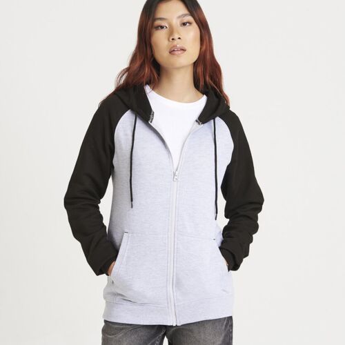 AWDis Just Hoods Baseball zoodie JH063 Baseball zoodie Thumbnail