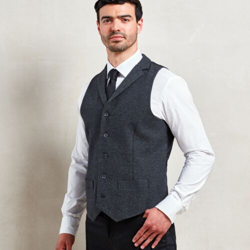 Premier Herringbone Waistcoat Thumbnail
