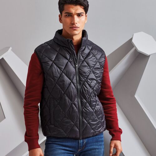 2786 Diamond pane padded gilet TS033 Diamond pane padded gilet Thumbnail
