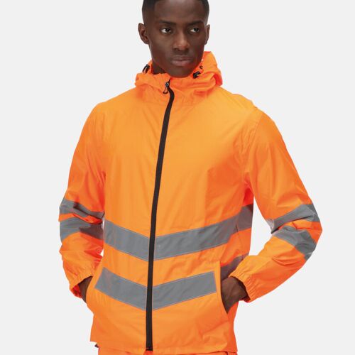 Regatta High Visibility High-vis pro pack-away jacket RG385 High-vis pro pack-away jacket Thumbnail
