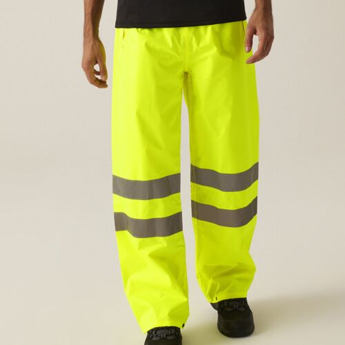 Regatta High Visibility Hi-vis pro pack-away trousers RG386 Hi-vis pro pack-away trousers Thumbnail
