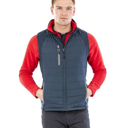 Result Genuine Recycled Compass padded softshell gilet R238X Compass padded softshell gilet Thumbnail