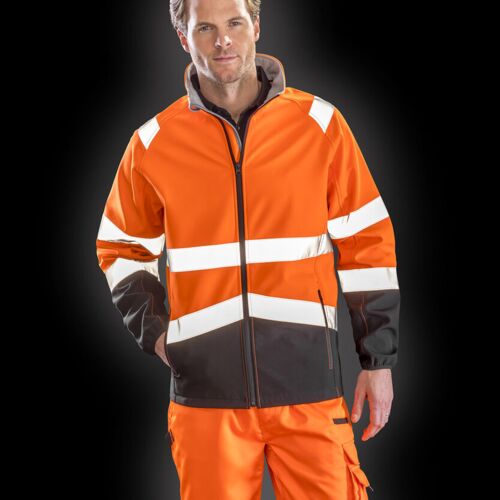 Result Safeguard Printable safety softshell jacket R450X Printable safety softshell jacket Thumbnail