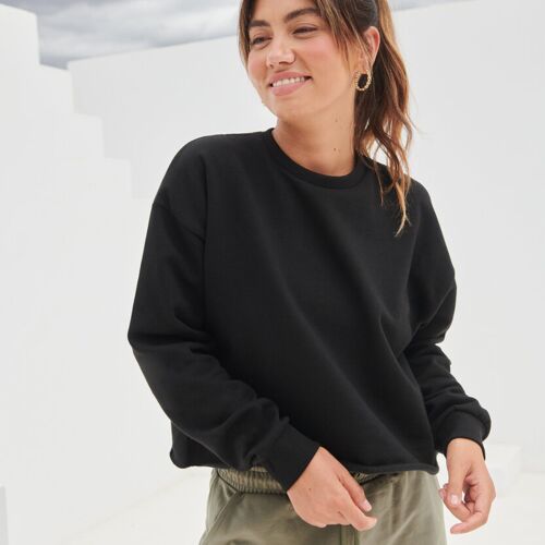Skinnifit Women's cropped slounge sweat SK515 Women's cropped slounge sweat Thumbnail