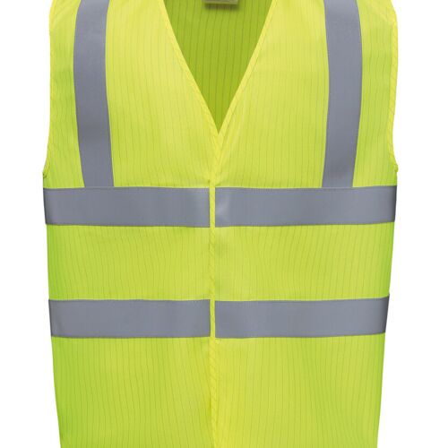 Yoko Hi-vis flame-retardant anti-static waistcoat (HVW100ASFR) YK075 Hi-vis flame-retardant anti-static waistcoat (HVW100ASFR) Thumbnail